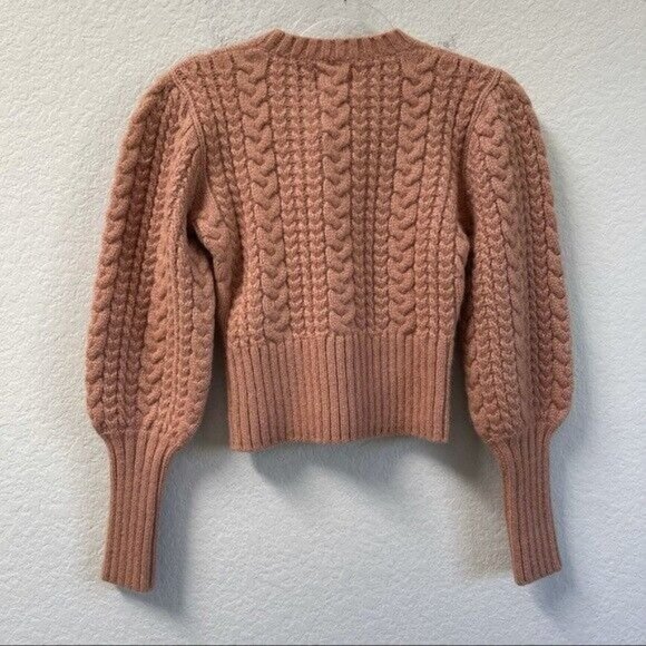 Doen Mulberry Sweater Maple Blush Pink Size XS NWT - Picture 3 of 5